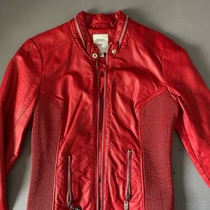 Womens Guess leather jacket
